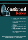 Shifting the character of the constitutional court decision influenced by political constellation in Indonesia