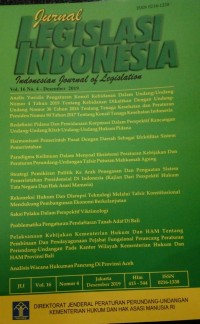 Image of Paradigma keilmuan dalam menyoal eksistensi peraturan kebijakan dan peraturan perundang-undangan : tafsir putusan Mahkamah Agung