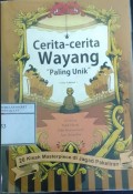 Cerita-cerita wayang paling unik :