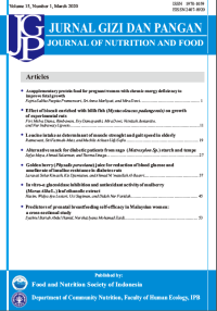 Image of Efficacy of propolis supplementation to accelerate healing process and body weight recovery of pulmonary tuberculosis patients.